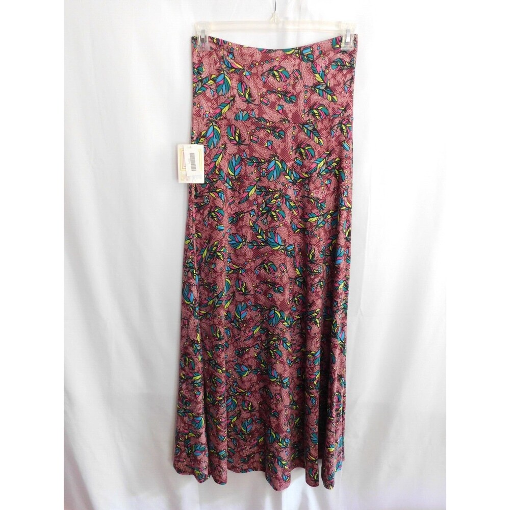 LuLaRoe Dress Women's Strapless Knit Maxi Size Small
